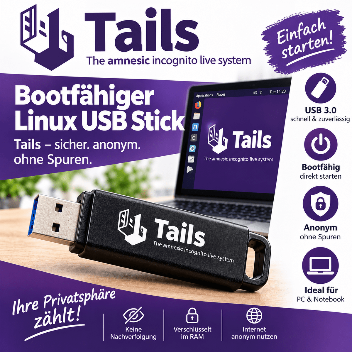 Linux Tails - LinuxToGo