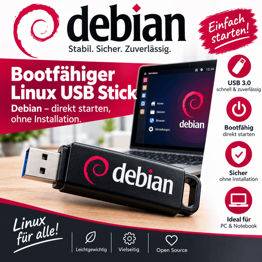 Debian Live 10.1.0 USB-Stick