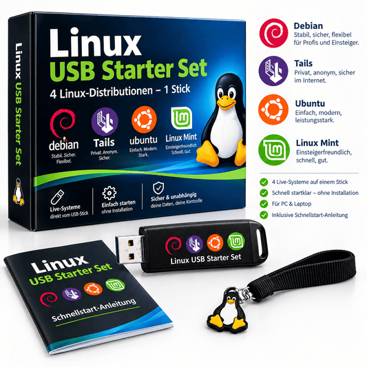 Linux USB Starter Set - LinuxToGo